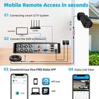 Kerui 5mp Lite Home 8ch Dvr 1080p H 265  Cctv Security Camera System 1tb Outdoor