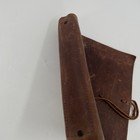 Rustico Brown Genuine Leather 3 Ring Binder  - Documents Portfolio - Made In Usa