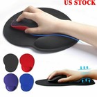 Mouse Pad With Wrist Support Rest Comfort Mat Anti Non-slip Pc Laptop Computer