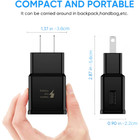 Fast Charger Braided Micro Usb Data Cord 3 6 10ft Usb A Plug For Samsung Android