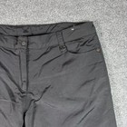 Vtg Obermeyer Hydroblock Snow Pant Women s 10 Black Polyester Insulated Skiing