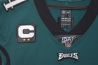 2019 Kamu Grugier Hill Game Issued Jersey  100 Nfl Patch   Captain s Patch 
