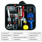 147 Pcs Watch Repair Kit Watchmaker Back Case Remover Opener Link Pin Spring Bar