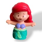 Fisher Price Little People Disney Princess Lot Cinderella Mermaid Snow Belle Rap