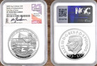 2025 G  Britain Uk   5 Battle Of Independence 2 Oz Silver Ngc Pf70 Fdi - Gaudioso