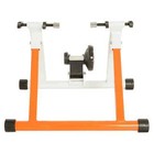 New  Conquer Indoor Bike Trainer Portable Stand - Orange   White   530-trainer  
