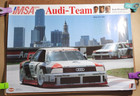Audi Imsa 90 Gto Quattro - 1989 Team Poster - Haywood  Rohrl  Stuck
