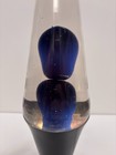 1996 Lava Lite Model 8413 Midnight Series Lava Lamp - Blue   Clear