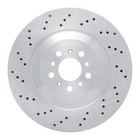 Dynamic Friction Company 620-31195d Brake Rotor   Drilled