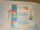 Vintage 50 s Mars Mint Pastel Marsettes Candy Box snickers milky Way Boxes ads