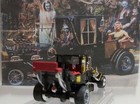 Awesome  Munster Koach Ho Slot Car W a New Jag Tr-3 Ho Slot Car Chassis