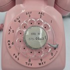Vintage Pink Rotary Dial Telephone Western Electric Bell System Phone Model 500