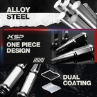 Ksp F250 F350 Spike Lug Nutspcs  Spiked Lug Nut Compatible 9 16-18 32 Chrome