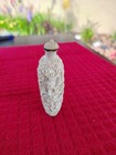 Asian Vintage Snuff Bottle Carved Vintage