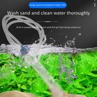 Fish Tank Aquarium Gravel Cleaner Syphon Vacuum Water Changer Pump Siphon2683