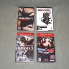 Psp Lot Of 9 -- 6 Games   3 Umd Movies  Dead To Rights  Wwe  Terminator 2   more