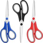 8-inch Multipurpose Scissors Bulk Pack Of 3 - Ultra Sharp Blades