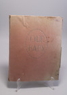 Vintage 1930s Baby Book Full Of Photos Greeting Cards Clippings Retro Ephemera
