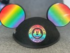 Disney Parks Mickey Mouse Pride Rainbow Be Proud Belong Believe Ear Hat New