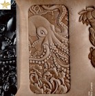 Octopus Handmade Leather Stamping Embossing Aluminum Logo Tool  craft Press Tool