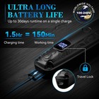 Wahl Usa Stainless Steel Lithium Ion 2 0  Beard Trimmer For Men  Electric Shaver