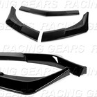 For 2014-2015 Chevy Camaro Ss Z28 Painted Black Front Bumper Lip Bodykit Spoiler