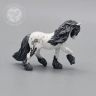 Custom M1 Fell Pony Stablemate Breyer Horse - Glossy Dandelion Design - 1 32