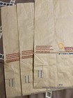 3 Dairy Queen Paper Bags Drive-in Restaurant Dq Bag Sack