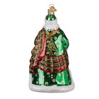 Old World Christmas Irish Father Christmas   40351  Glass Ornament W owc Box
