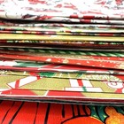 Vintage Lot Of 1960 s-1980 s Christmas Gift Wrap Paper Lot Of 27 Loose Sheets