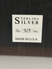 Vintage Sterling Silver Picture Frame The 925 Inc Ornate Scrolling Rare Design
