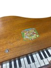 Vintage Wooden Toy Piano Grand Style Mini Kids Instrument Music Box Decor
