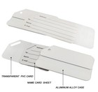 Aluminum Luggage Tags Luggage Tag Holders For Travel Luggage Baggage Identifi   