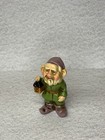 Elves Gnome Dwarf Figurine 4  Japan  Vintage 1960s Composite Chalkware