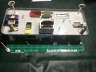 Marx 1950   s Tin Litho Marx  Service Station With Sky View Parking Many Extras