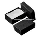 Wholesale 1000 Black Swirl Cotton Fill Jewelry Gift Boxes 3 1 4 X 2 1 4 X 1 