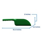 Vikan Remco 63002 Color-coded Plastic Hand Scoop - Bpa-free 16 Oz  Green