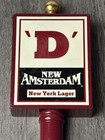 D New Amsterdam New York Lager  Beer Tap Draft Handle Bar Pub