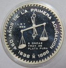 Mexico 1986 5oz Onzas Troy  999 Silver Casa De Moneda Proof World Coin