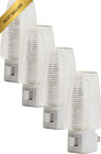 Kingman Night Light Wall Plug In With On off Switch Warm 1 Pack  White