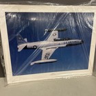 Poster Print    t-bird    T-33a  Vintage Power Graphics Nos 20   x16    Rare Htf   