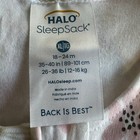 Halo Sleep Sack 100  Cotton Swaddle Baby White Pink Floral Xl 18-24 Months New