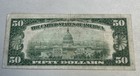 1929  50 National Currency Note Tulsa Ok First National Bank   Trust Co 