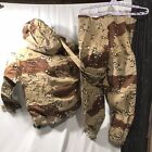Military Protective Chemical Suite Desert Storm Camo Chocolate Chip Medium short