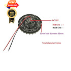 850nm 48pcs Led Ir Illuminator Infrared Night Vision Light Lamp For Cctv Red