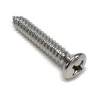 Sheet Metal Screws 1 4 In X 1-1 2 In Stainless Oval Head Phillips Drive 15 Pack