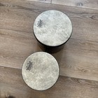 Remo Bg-5300-70 Festival Bongo Drum Black 6  And 7 