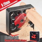 Fafeicy Dowel Maker Jig Kit Adjustable Imperial Carbide Inserts