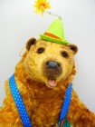 Stuffed Plush Artist Mohair Brown Bear Candi Taylor Circus Bear  marcello 