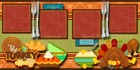 Thanksgiving   2 Premade Scrapbook Pages Paper Printed Layout Family Cherry 0209